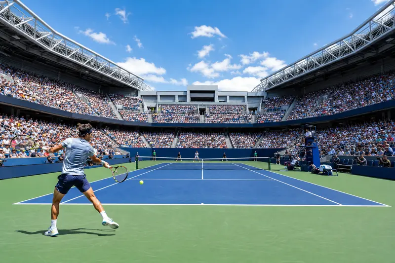 Grand Slam-tennisbaan