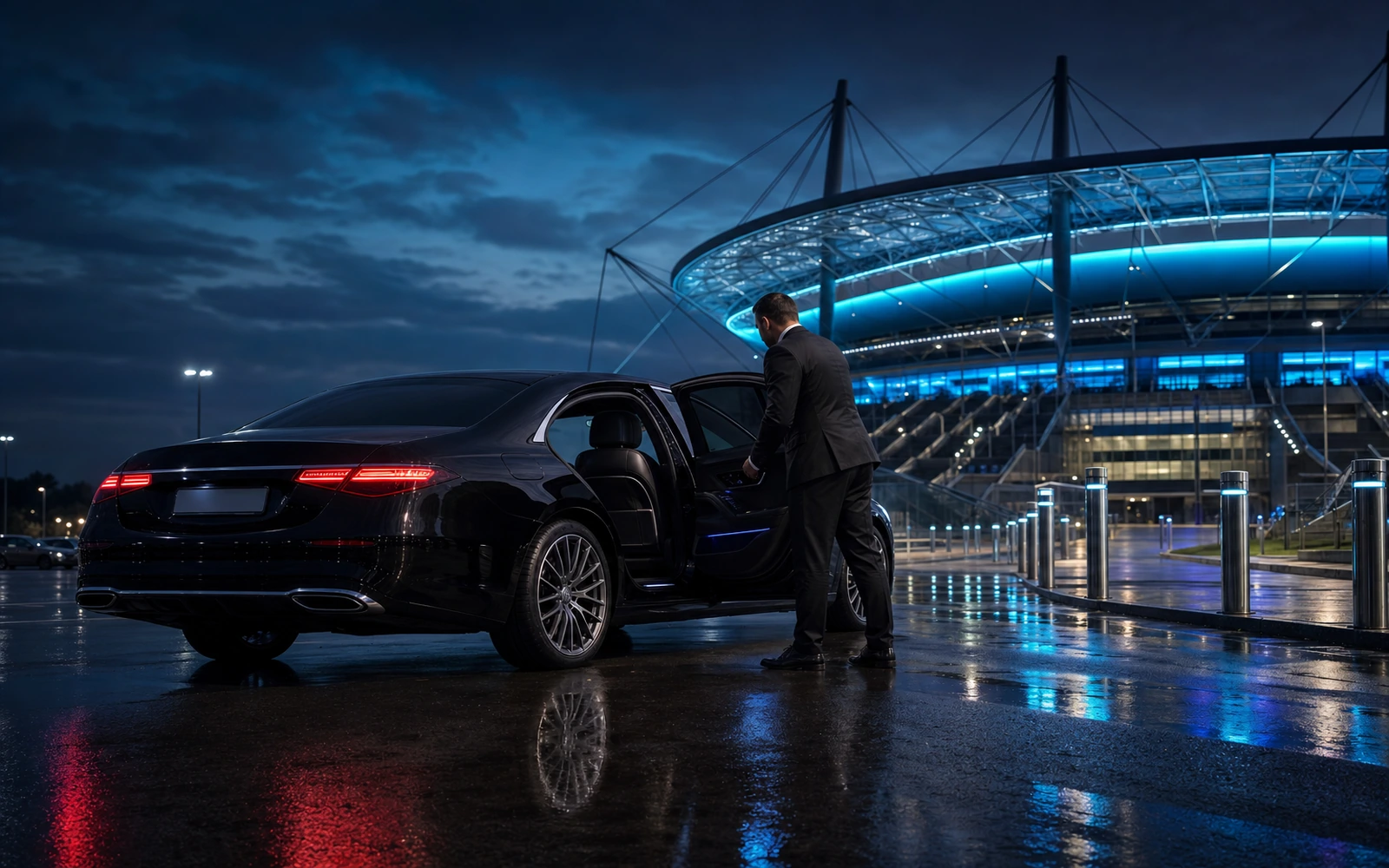 Premium business class transfer naar het stadion