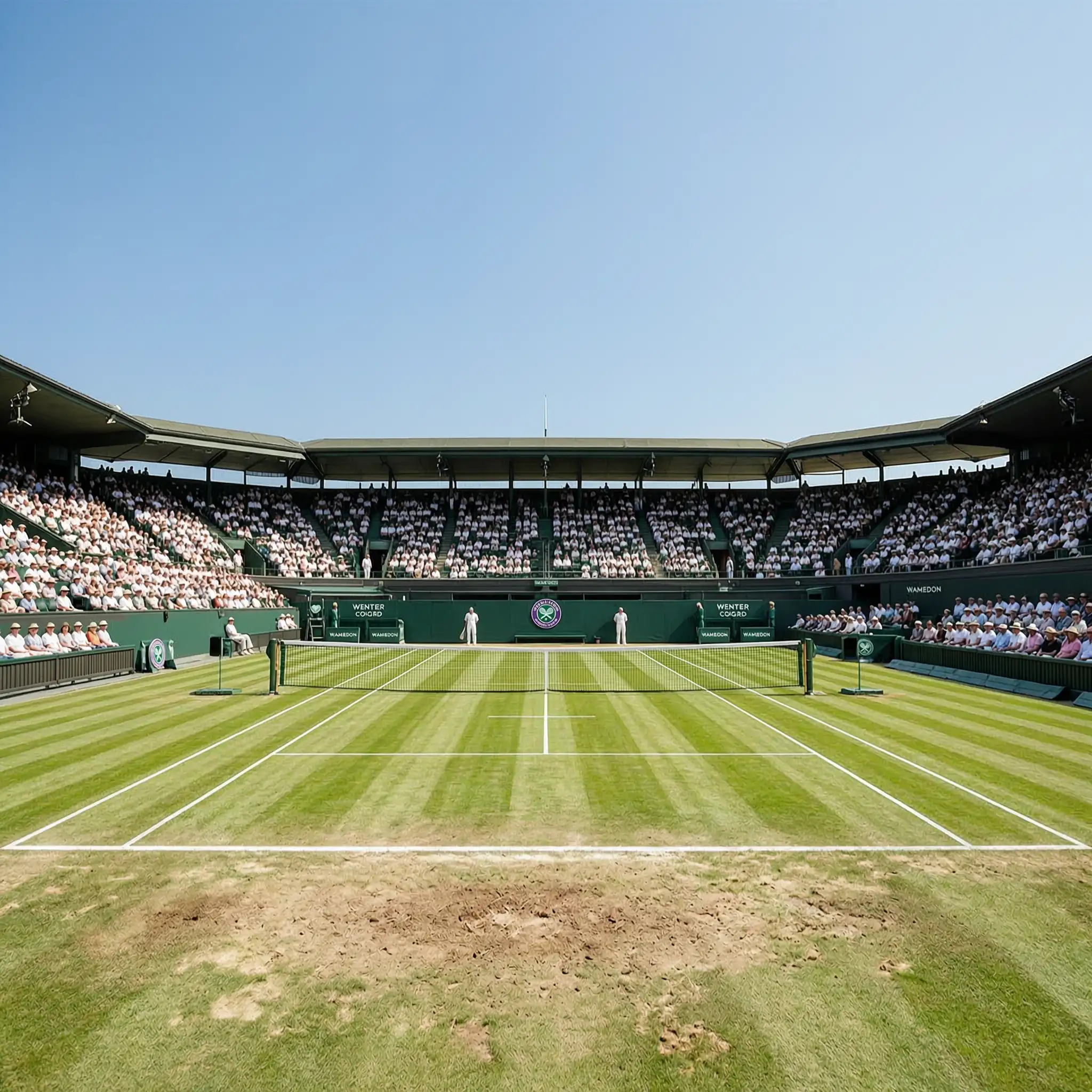 Wimbledon centre court tennis