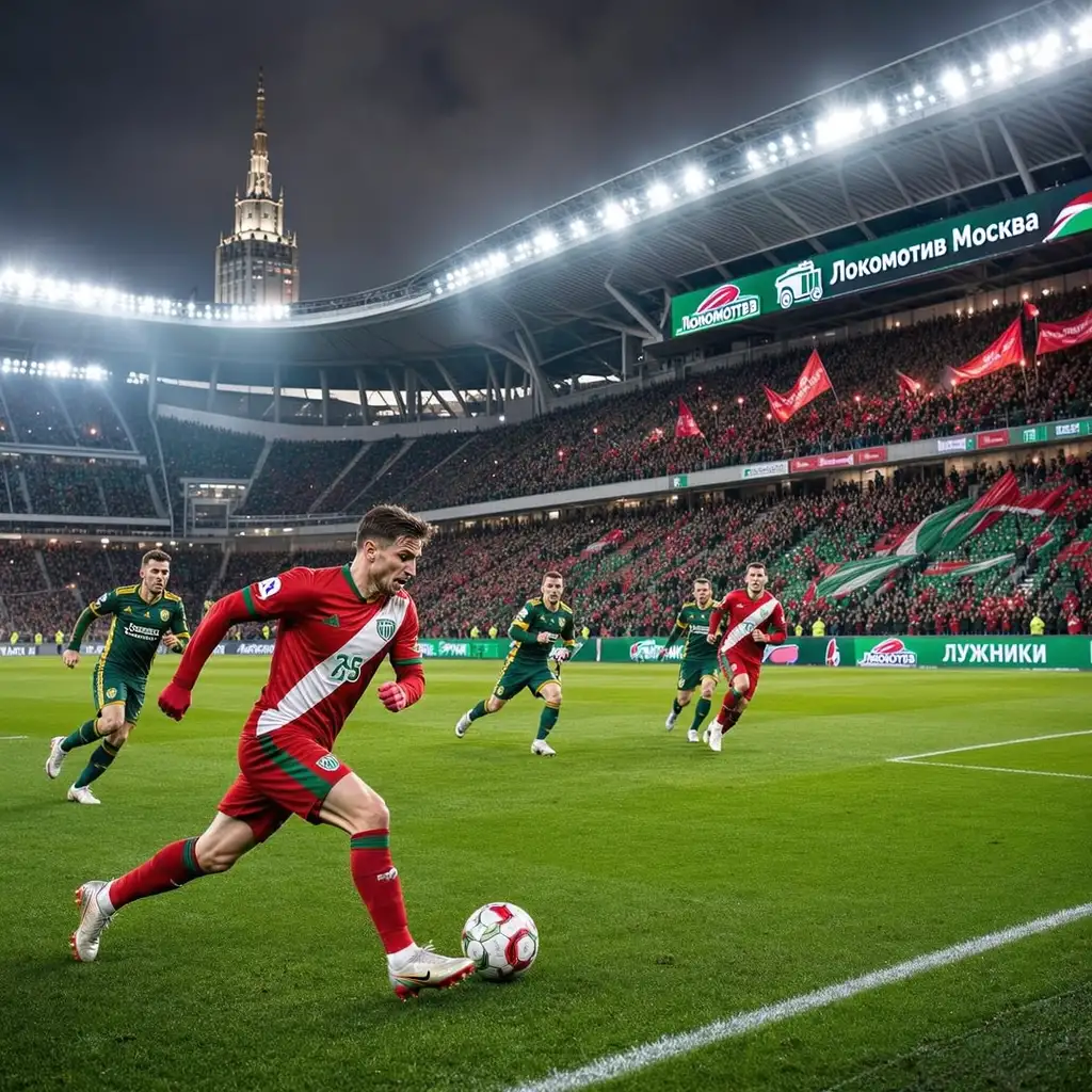 Voetbalstadion in Moskou